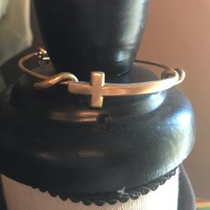 Alex & Ani cross bangle